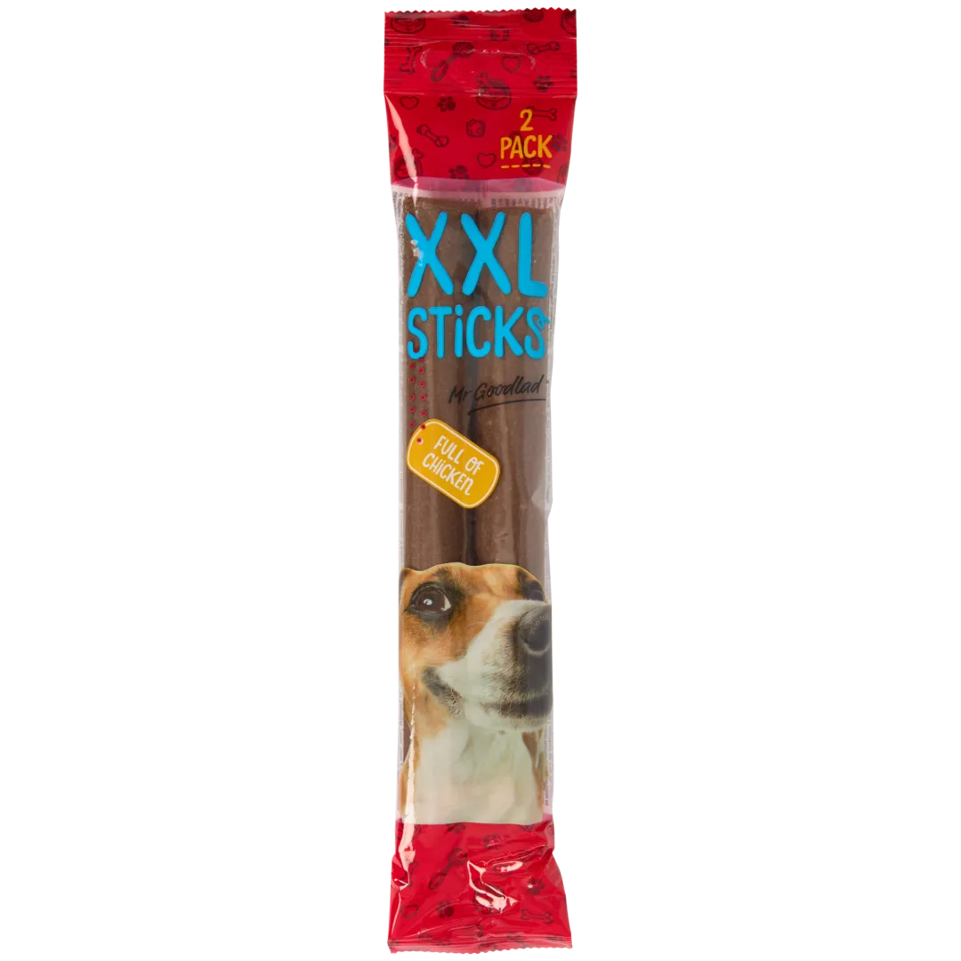 Mr. Goodlad XXL hondensticks 2 stuks | kip