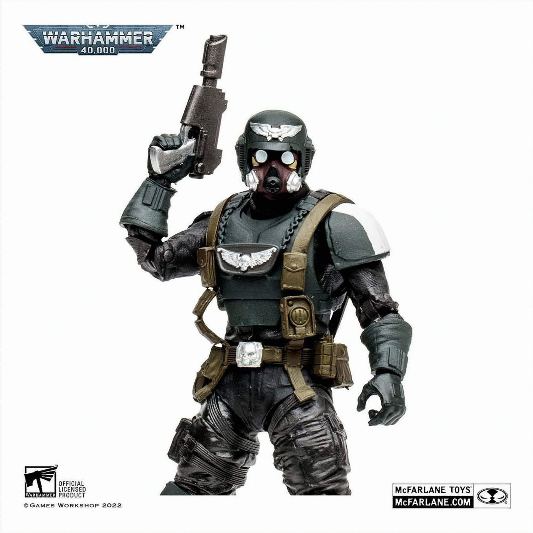 Warhammer 40k - Darktide Veteran Guardsman 18 cm