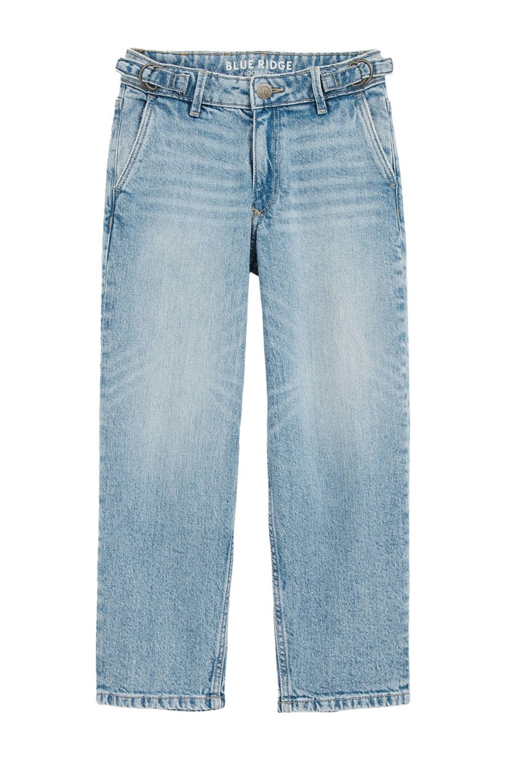 WE Fashion Blue Ridge loose fit jeans light blue denim