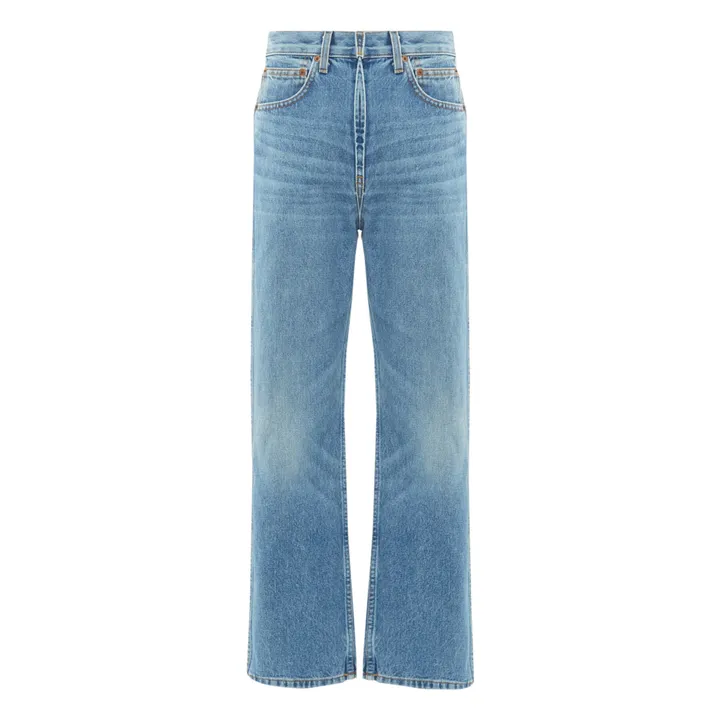 B Sides Jean Droit Taille Haute Plein | Reese Vintage