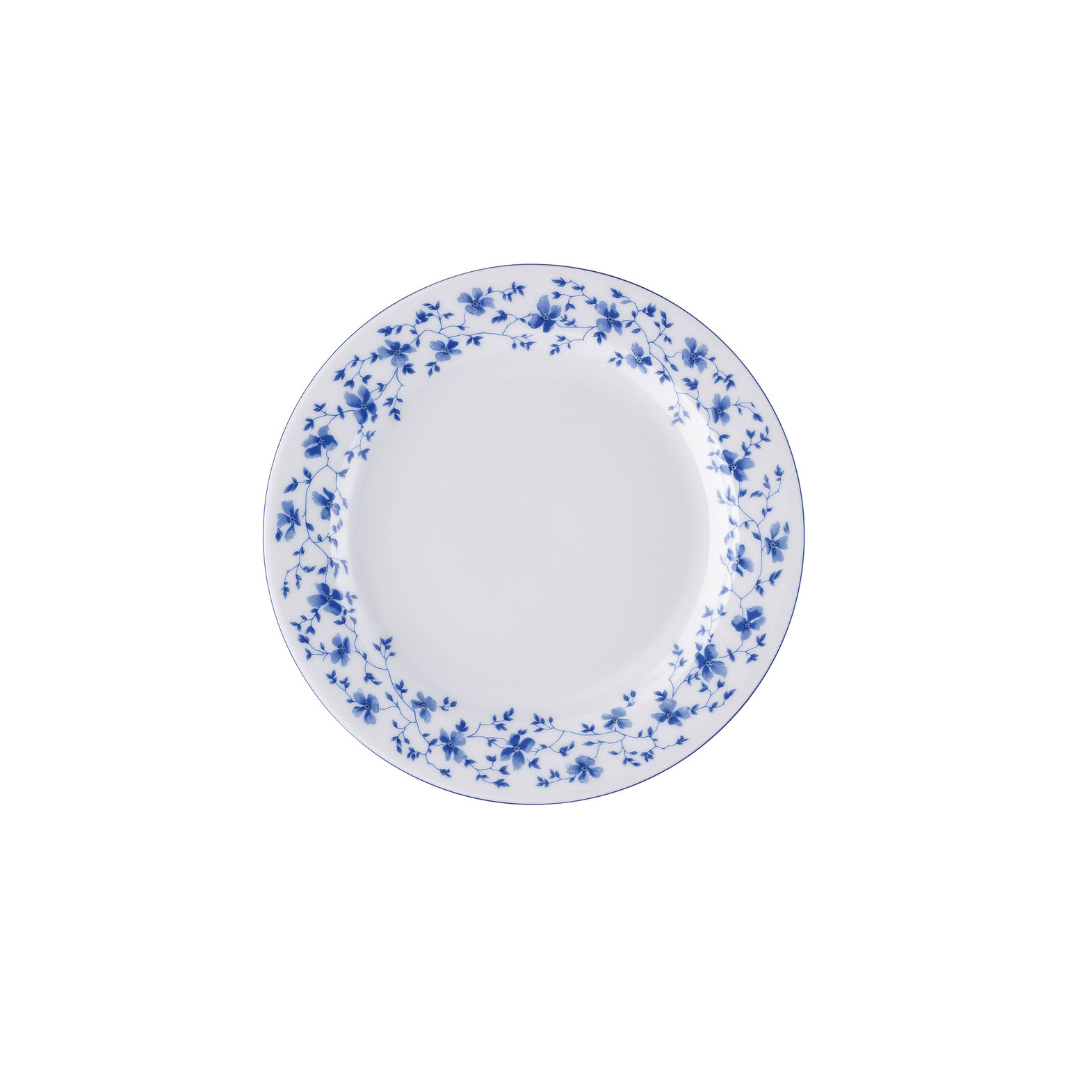 Form 1382 Blaublüten Frühstücksteller 19 cm Fahne