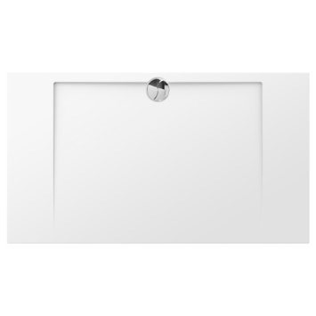 Allibert Slim douchebak 160x90 cm polybeton wit