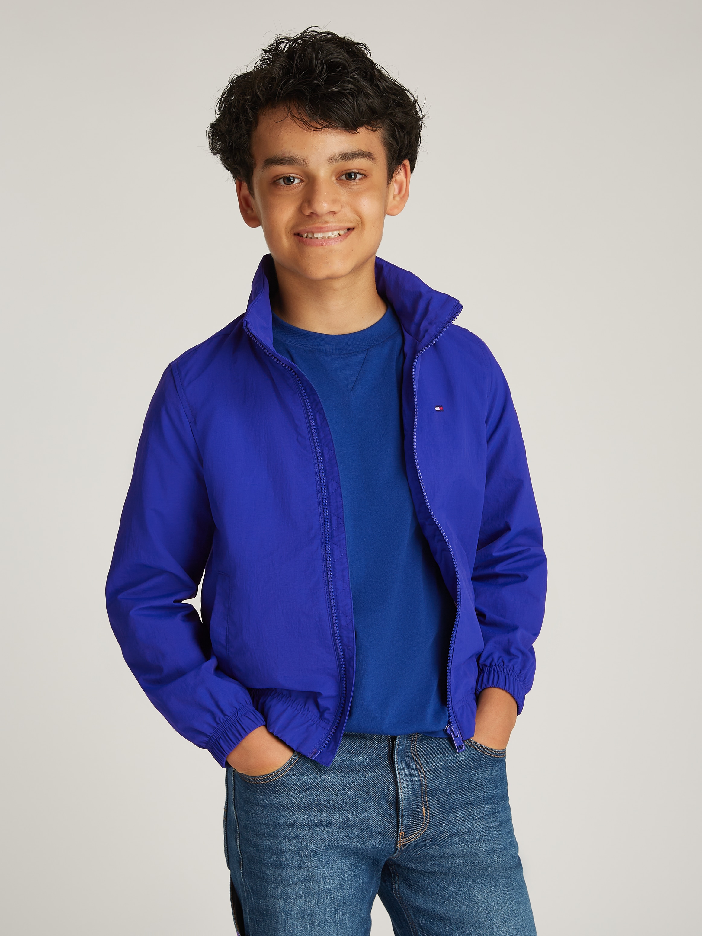 Tommy Hilfiger Outdoorjacke »ESSENTIAL JACKET« mit Logo-Patch