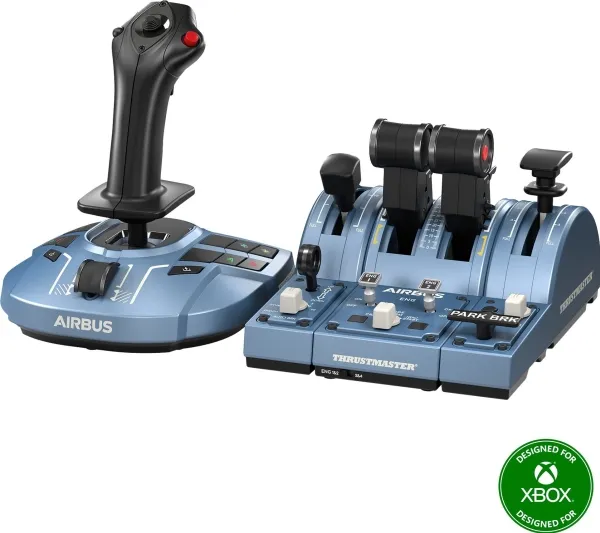 ThrustMaster TCA Captain Pack X Airbus Edition - Joystick og speeder - kablet - for PC, Microsoft Xbox Series S, Microsoft Xbox Series X