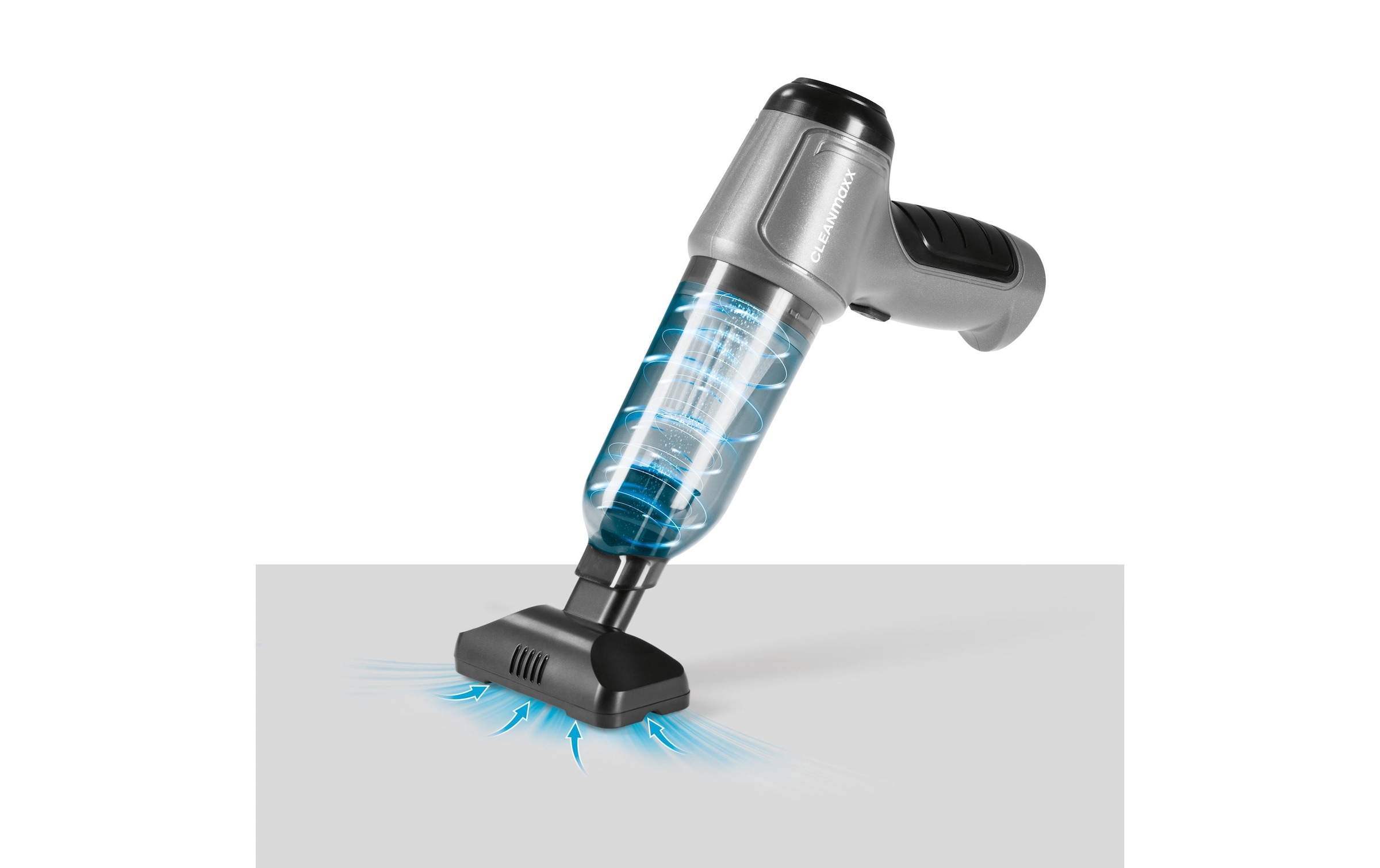 CLEANmaxx Akku-Hand-und Stielstaubsauger »Grau«