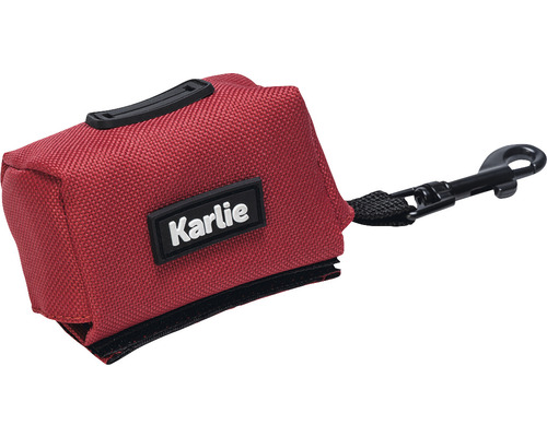 Karlie nylon poepzakje 7,5 x 3,5 x 4 cm rood