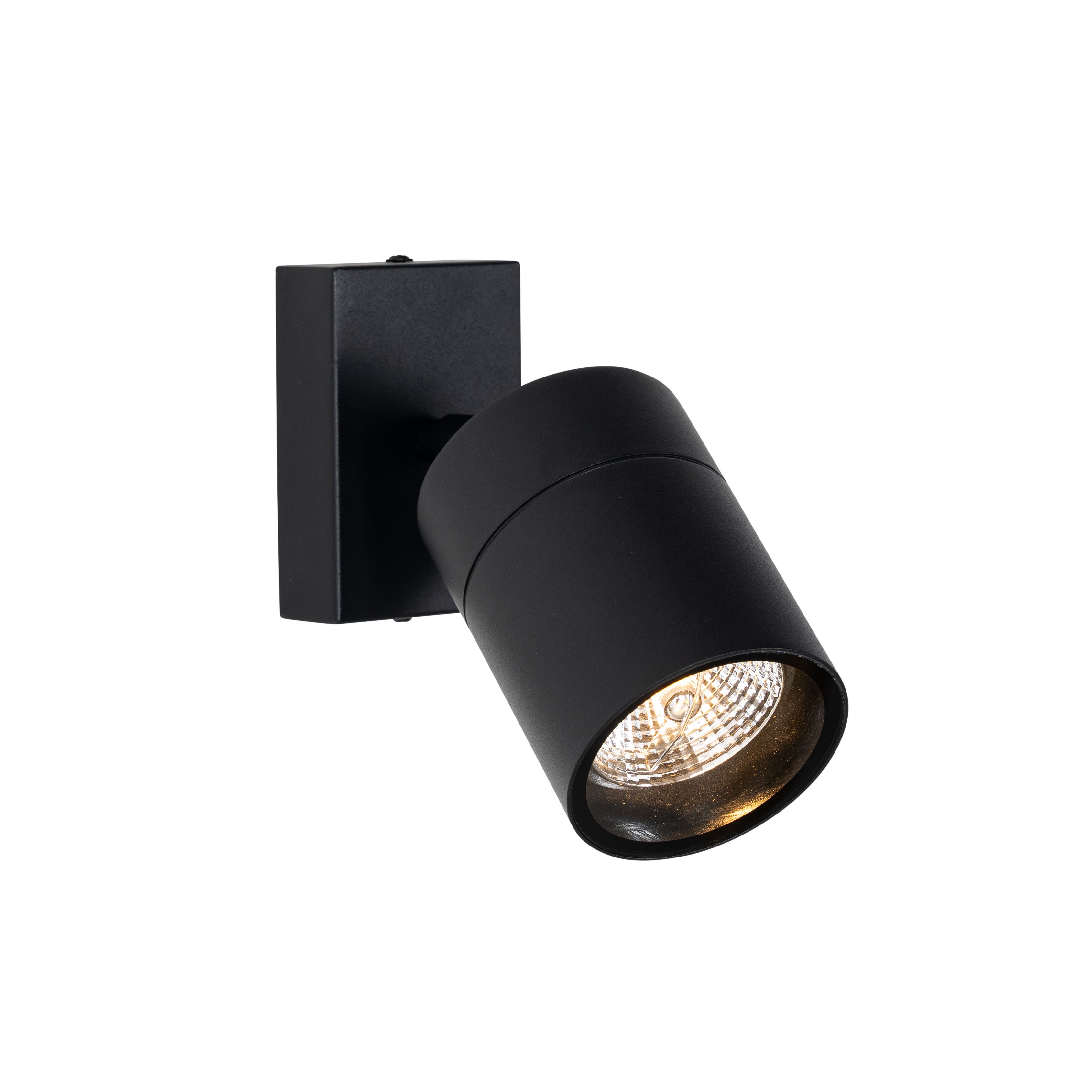Buitenwandlamp zwart AR70 verstelbaar IP44 - Solo