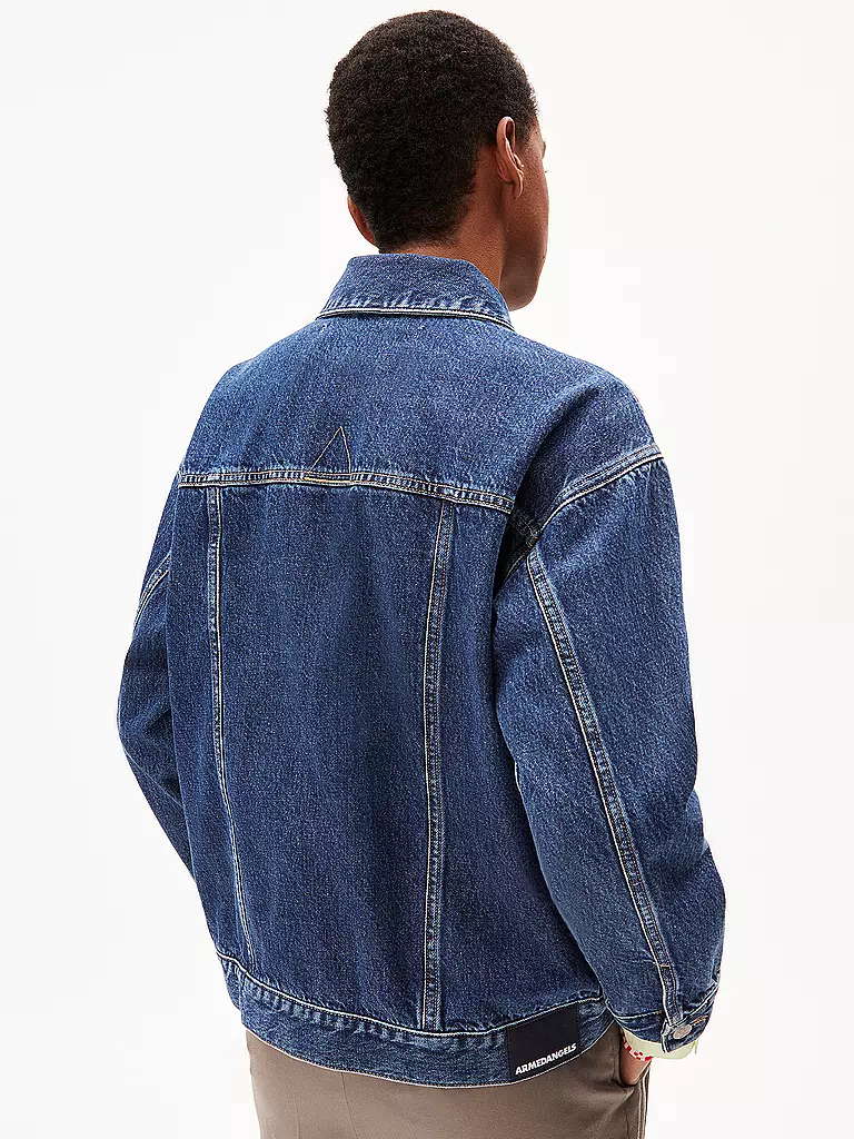 ARMEDANGELS Jeansjacke VELITAA OVERSIZED blau