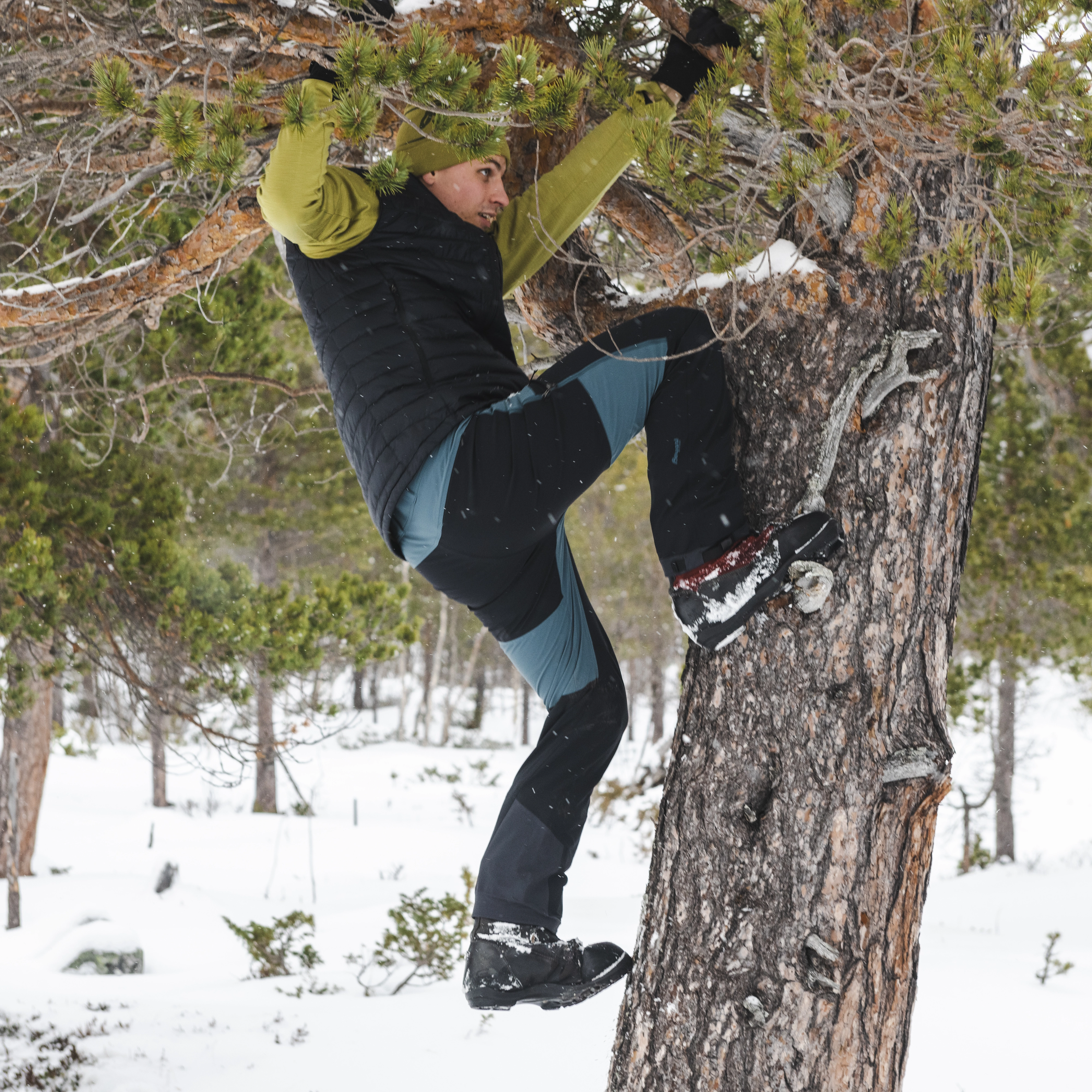 Bekkely Hybrid Pants Orion Blue / Black