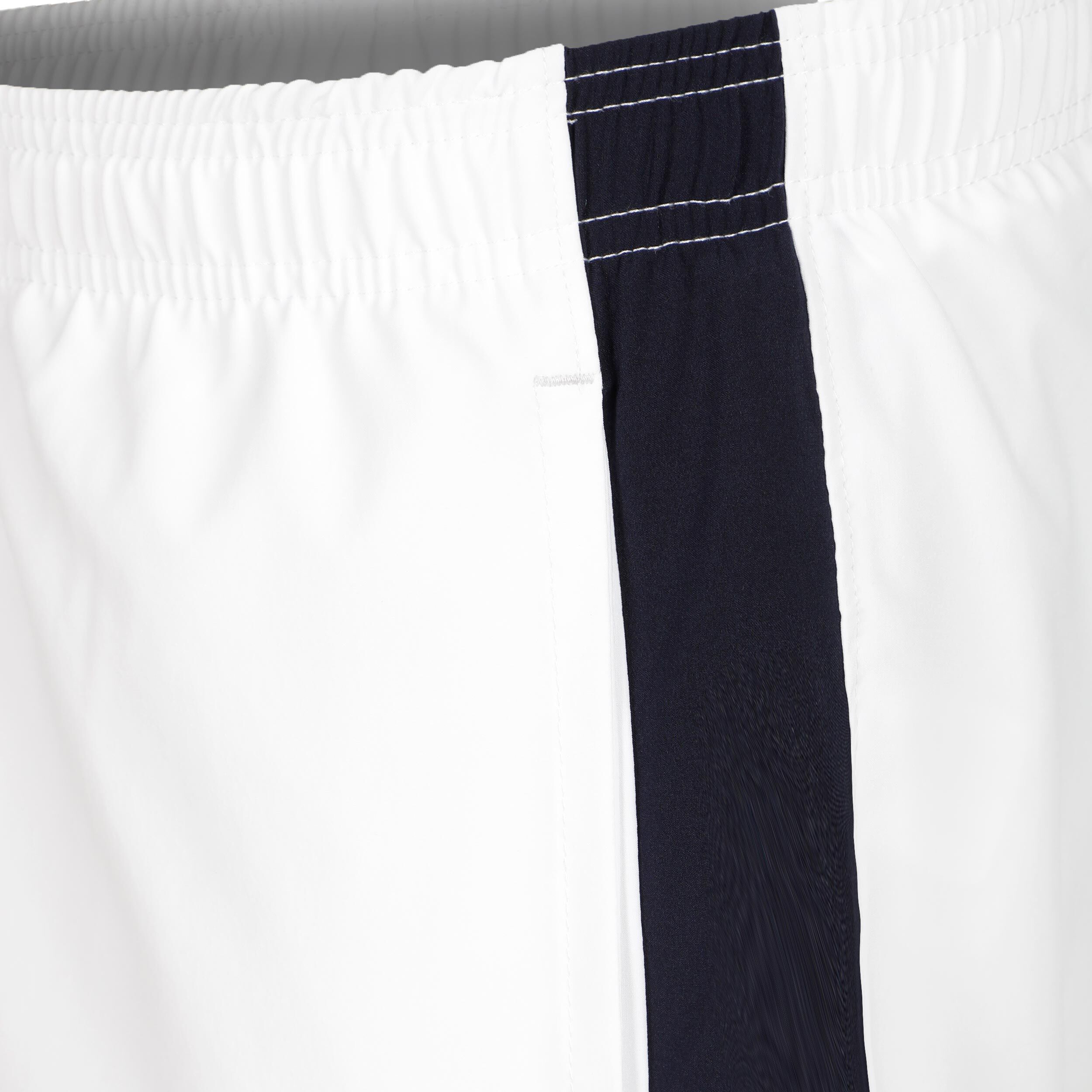 Fila Jakob Shorts Hommes - Blanc , Bleu Foncé