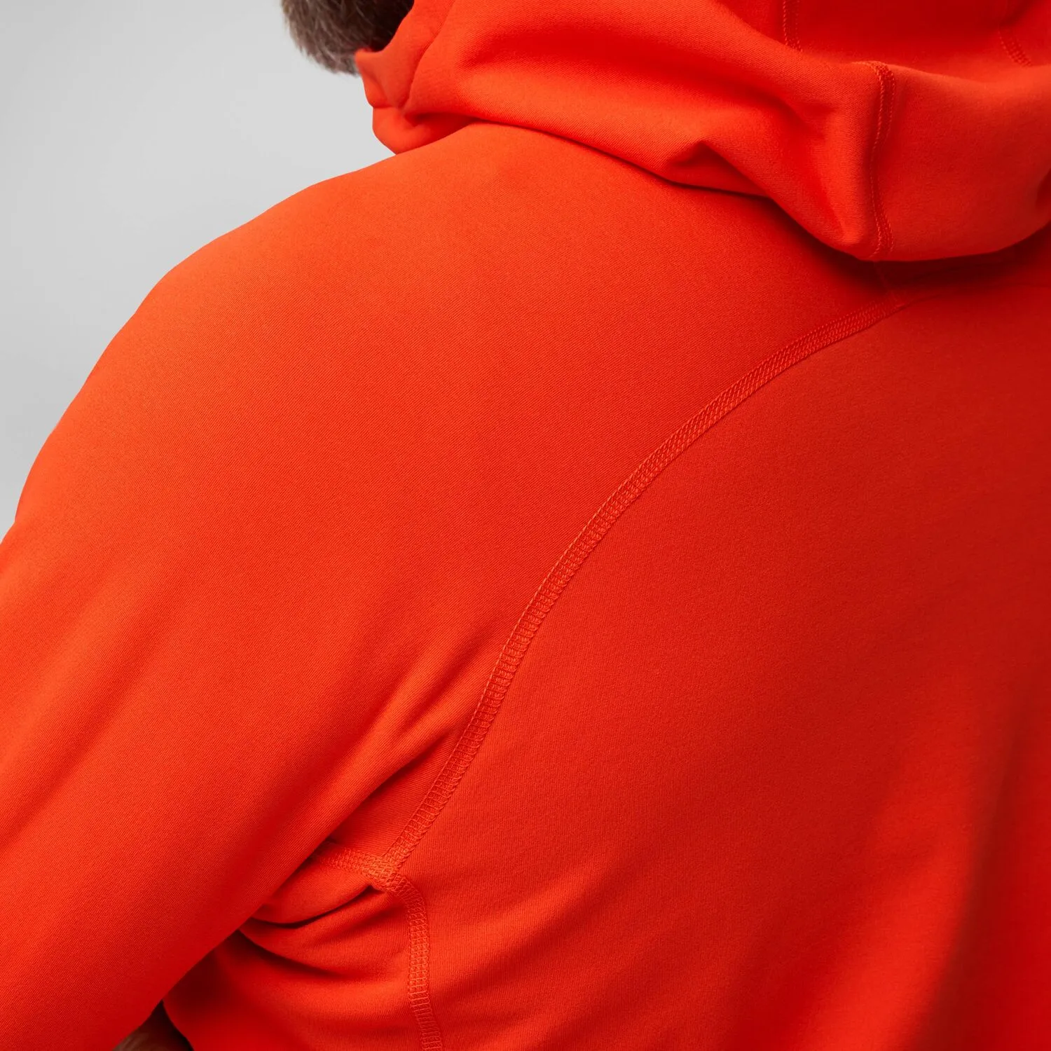Fjällräven Men's Expedition Fleece Hoodie Flame Orange