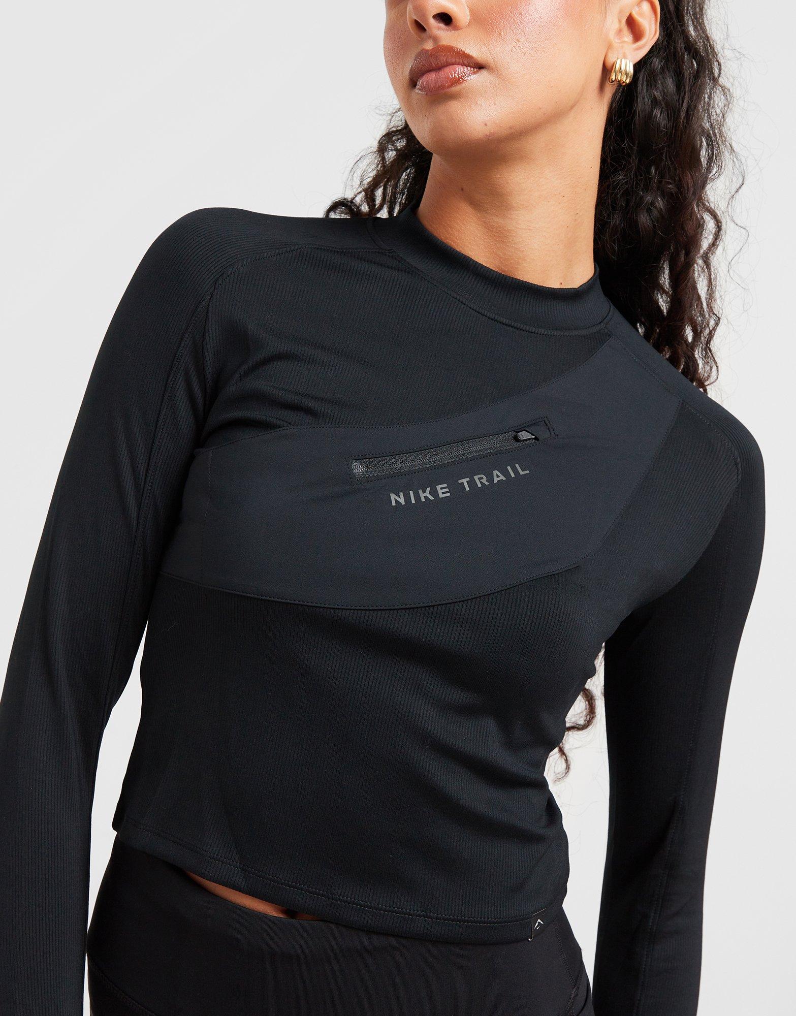 Nike Trail Running Long Sleeve Cropped Top