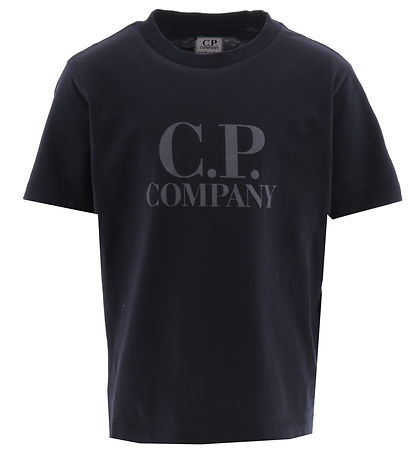 C.P. Company T-Shirt - Total Eclipse Blue m. Print