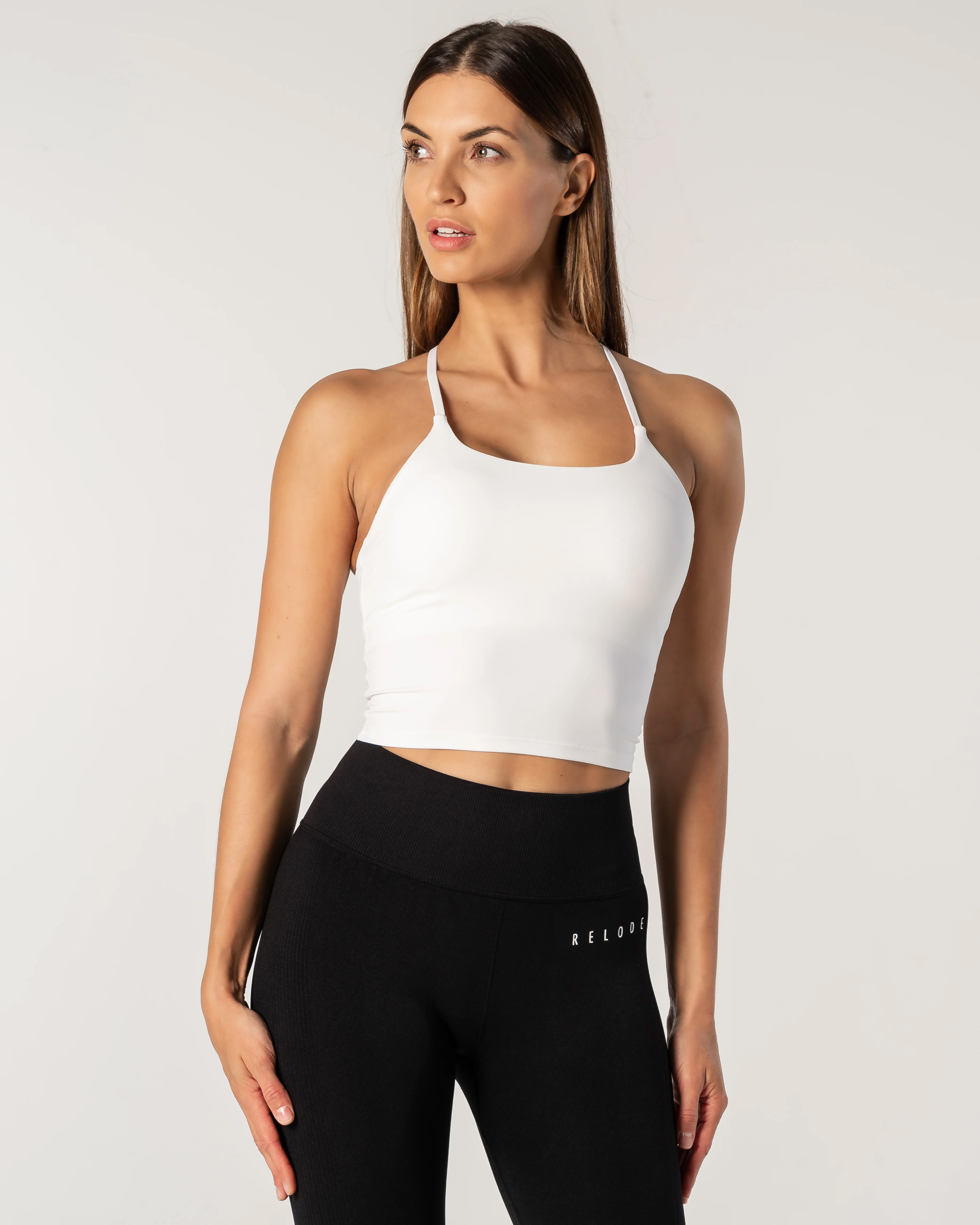 Relode Core Singlet Top White