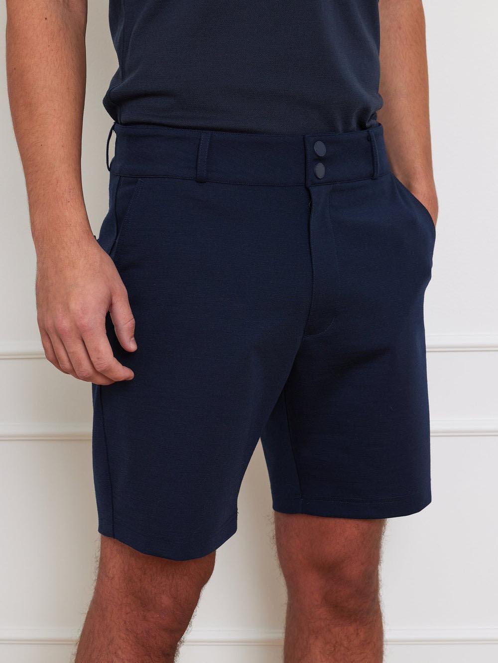 Ace Shorts Herre Navy Blue