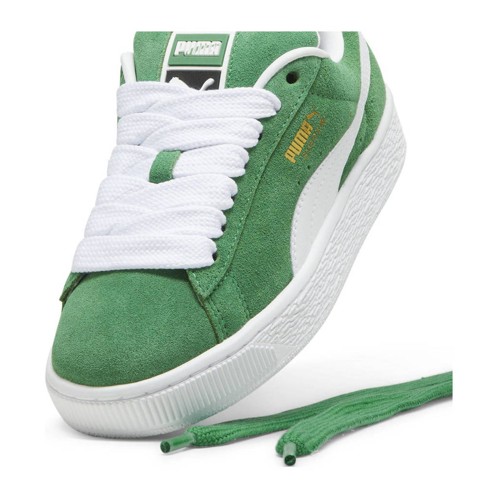 Puma Suede XL Jrsneakers groen/wit