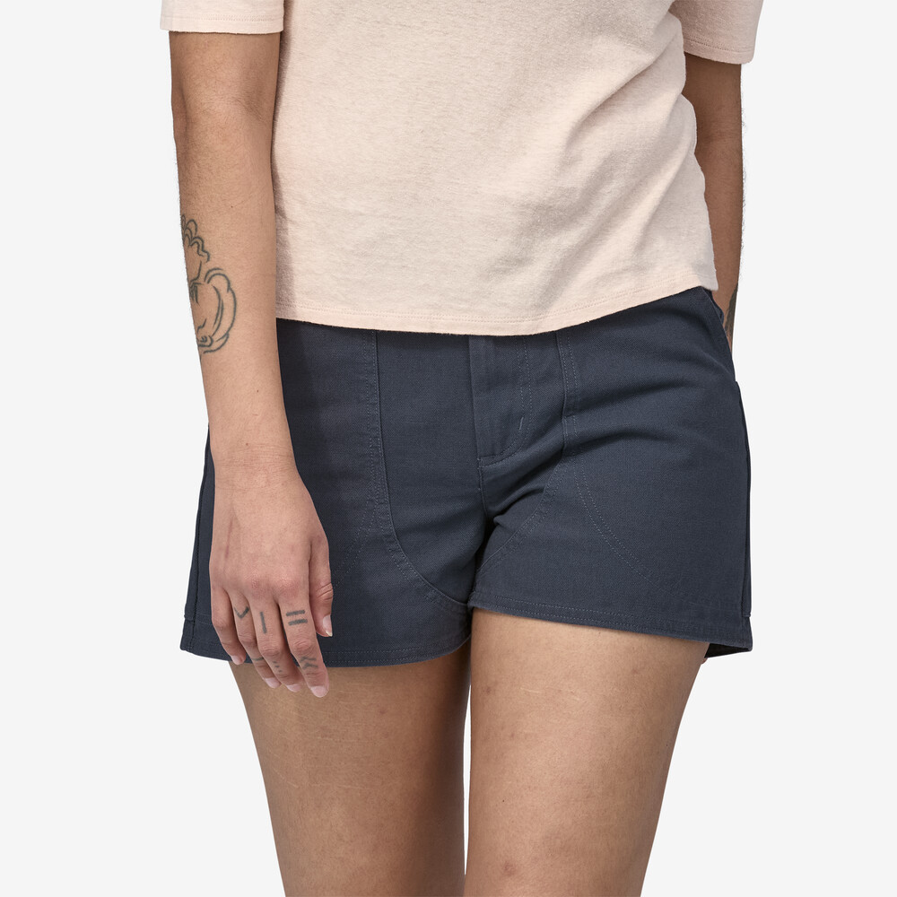 Damen-Shorts aus regenerativer, biozertifizierter Baumwolle – 3 Zoll