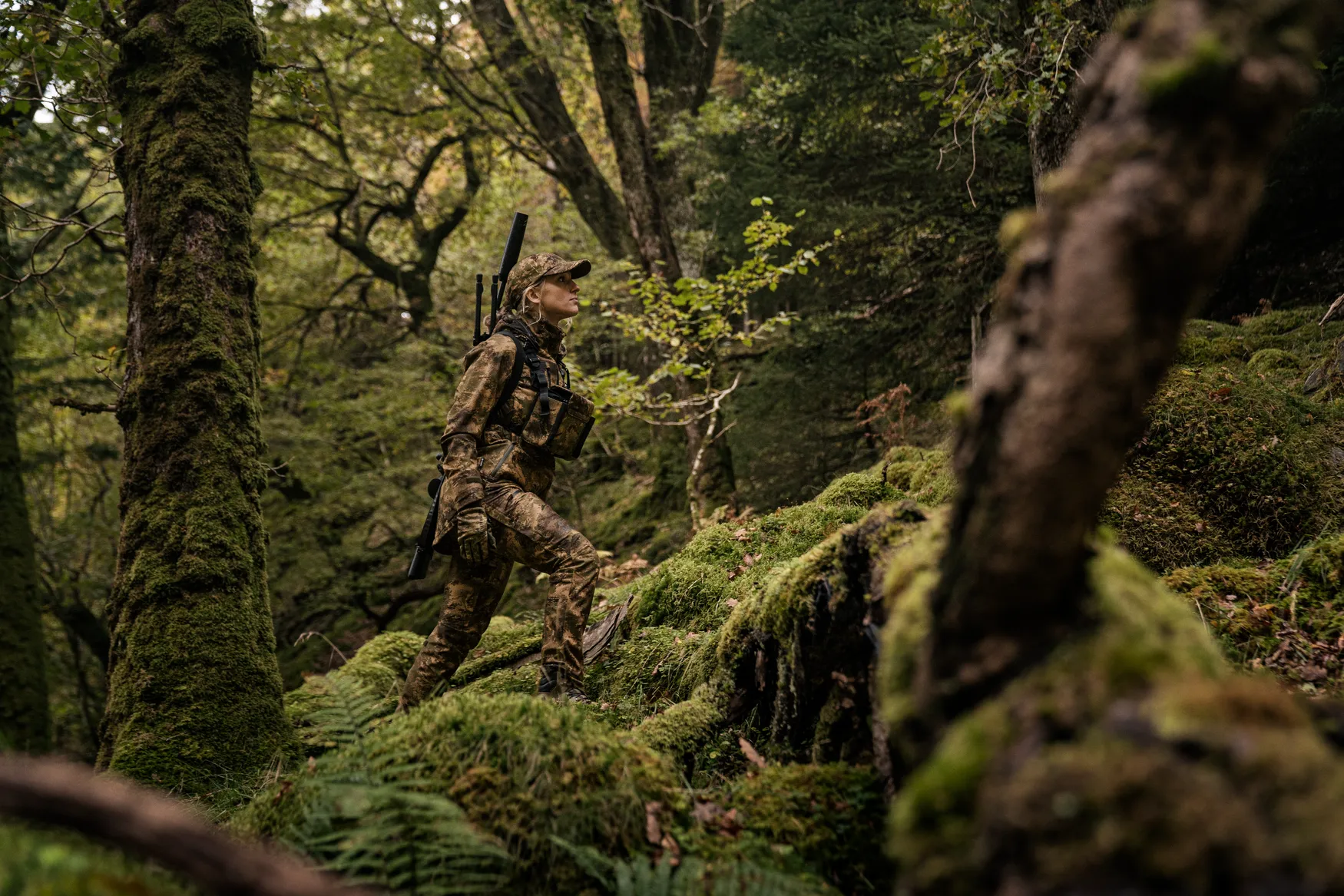 Härkila Deer Stalker Camo Hws Jacket Women Axis Msp®Forest