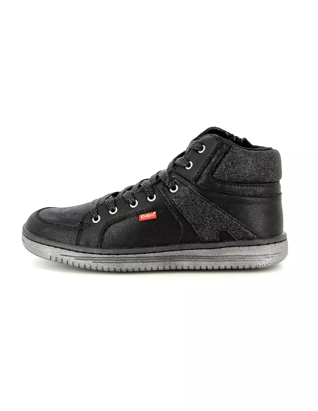 KICKERS LOWELL - Baskets Noirbrillant