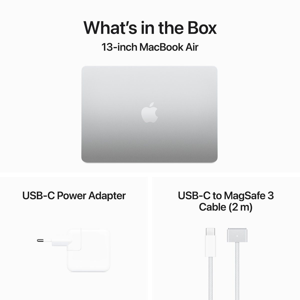 MacBook Air 13 M3 24/256GB (sølv)