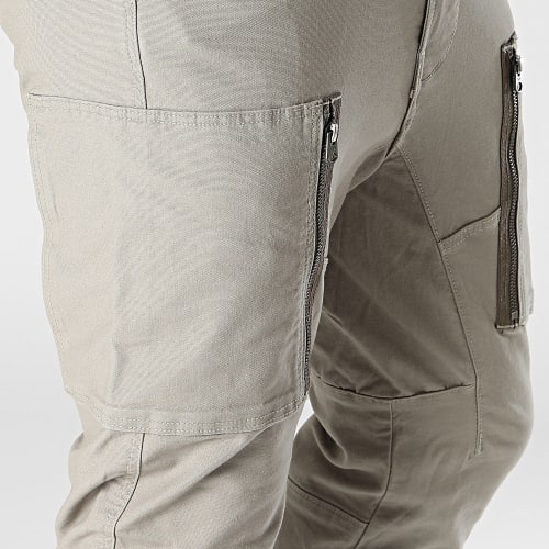 Pantalon Cargo Skinny Zip Pocket D21975 Gris