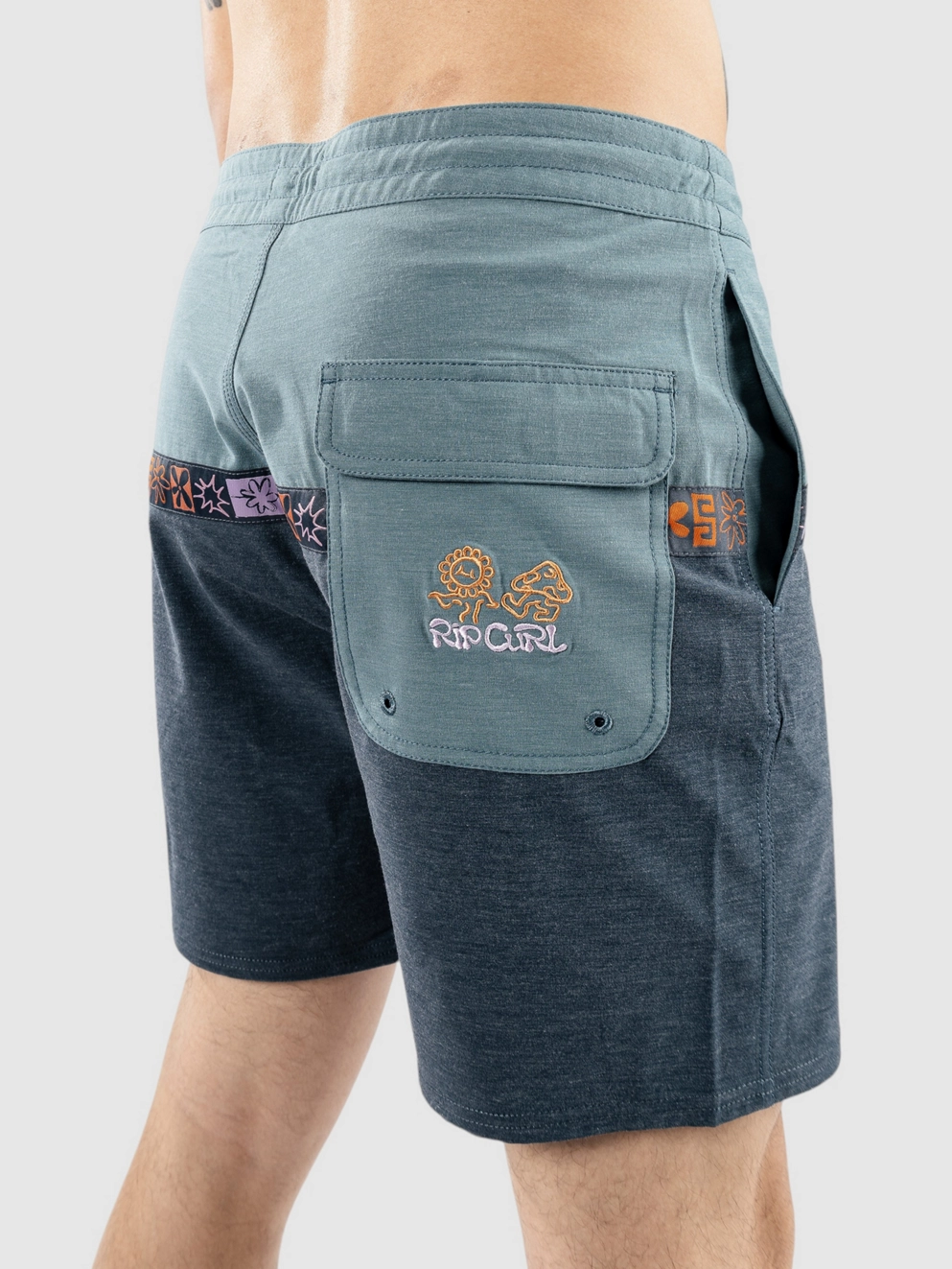 Rip Curl Swc Fungi Layday Boardshorts dark navy