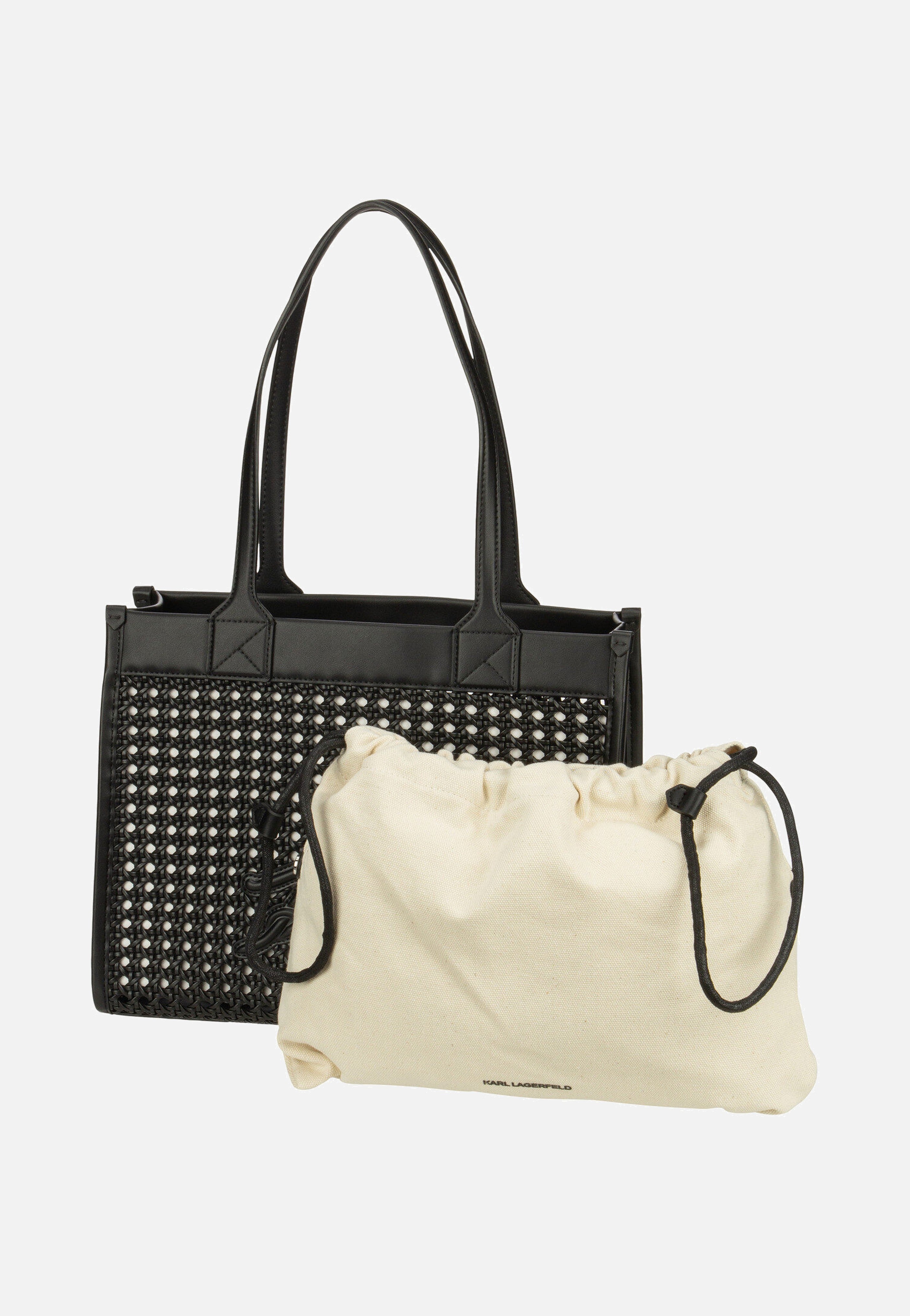 K/Skuare MD Woven 30052 Black/Nickel - Shopper