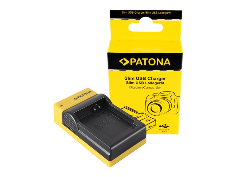 Patona Ladegerät Micro-USB Canon NB-13L Micro USB Ladegerät zu Canon NB-13L