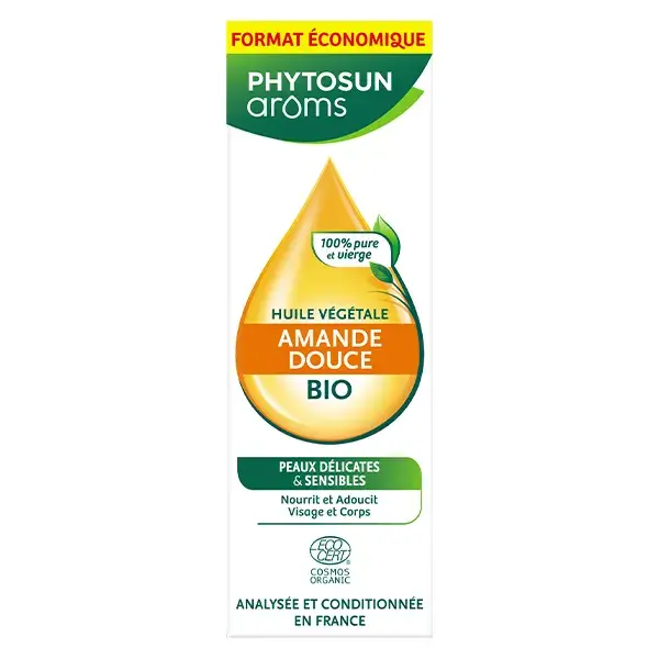 Óleo de Amêndoas Doces Orgânico Phytosun Arôms 100ml