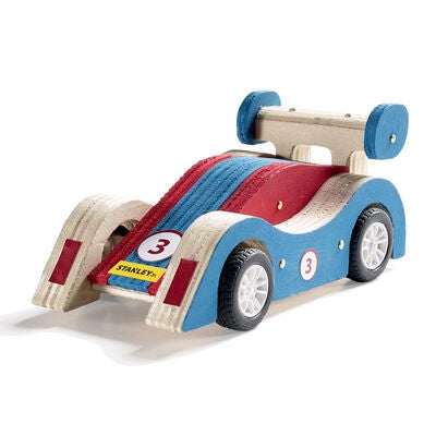 Stanley JR Pull-Back Byggesett Sportsbil