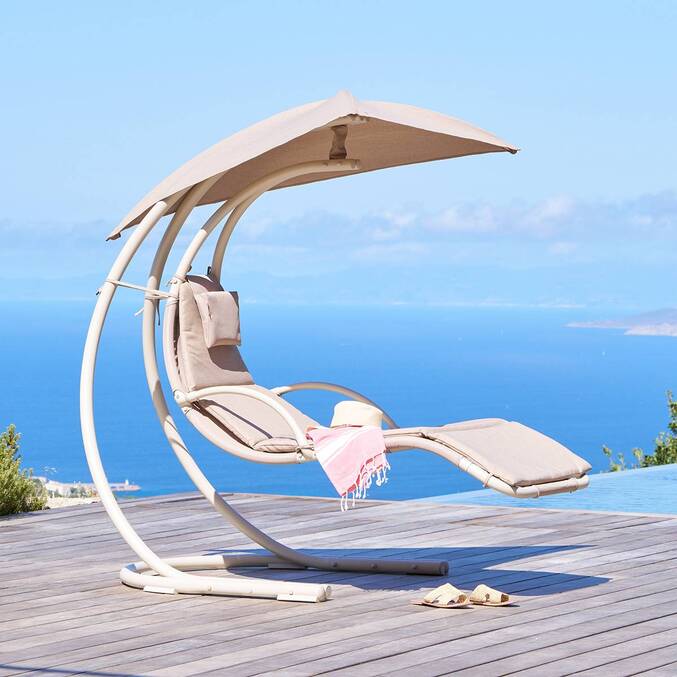 Transat MEORIA Beige / Argile