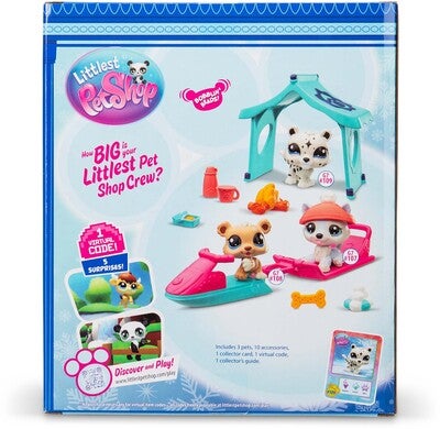 Littlest Pet Shop Snowy Day Lekesett