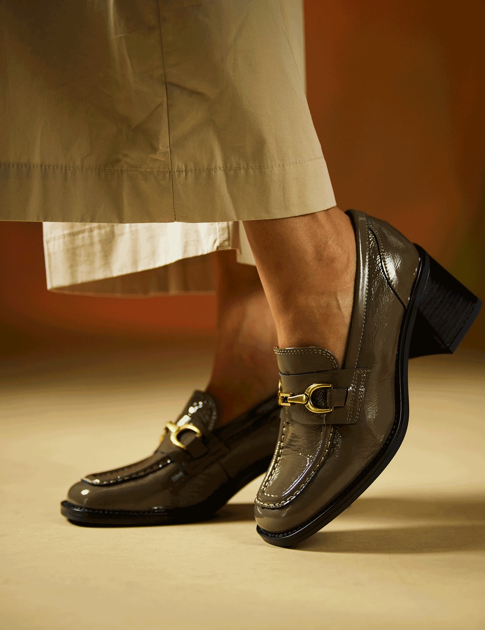 Lackleder Pumps