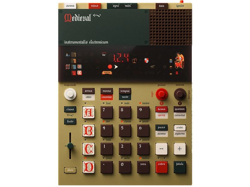 Teenage Engineering Sample-Player EP1320 medieval Sampler und Composer mittelalterlicher Klänge