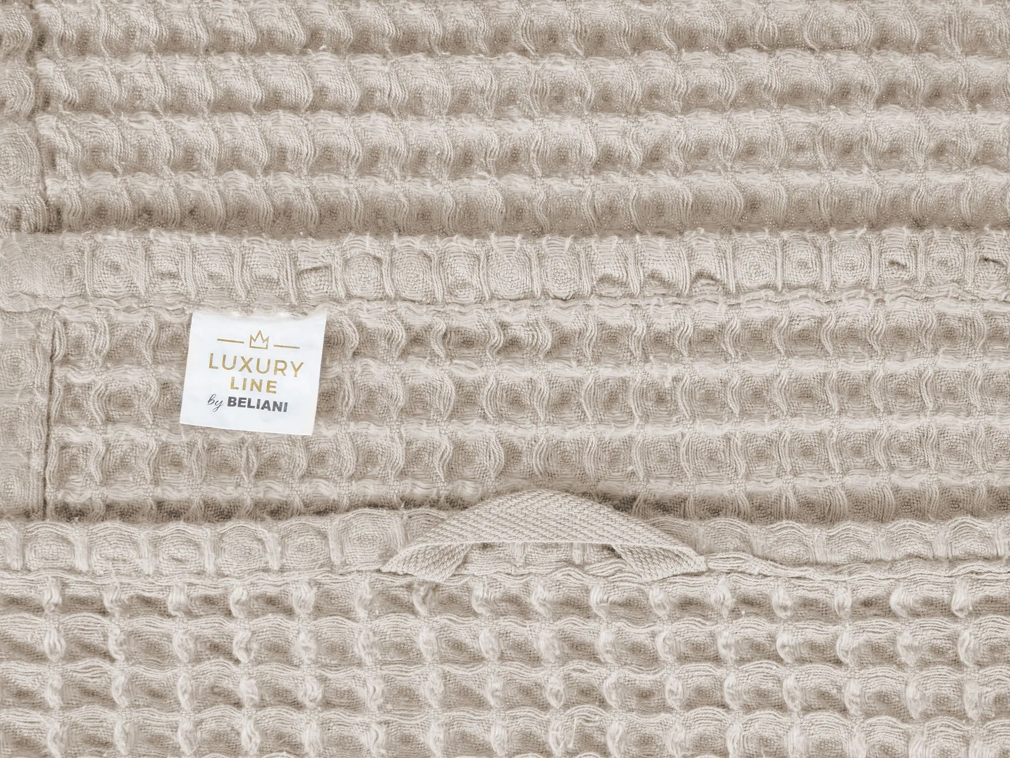 9-delige handdoekset AREORA Katoen Beige