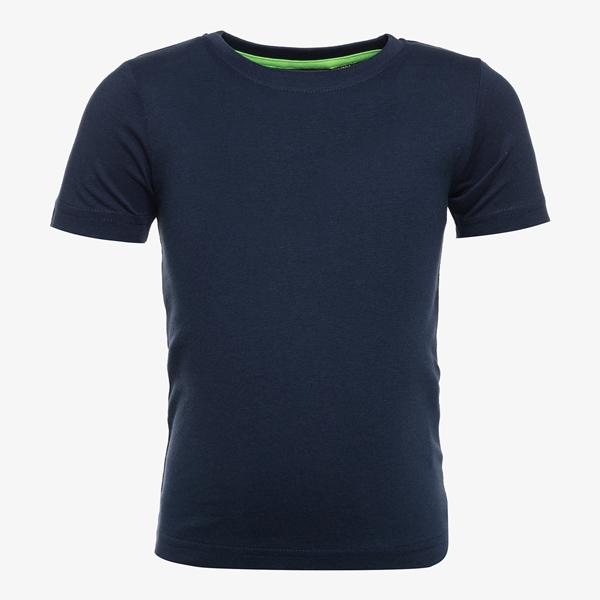 Unsigned jongens basic T-shirt blauw