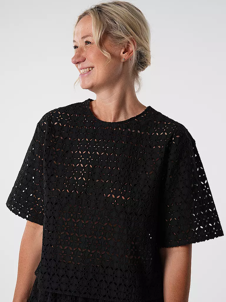 MARC O' POLO DENIM Bluse  schwarz