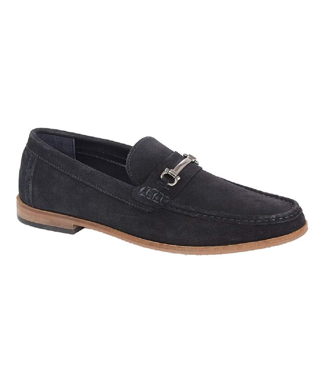 Roamers - Chaussures décontractées en daim - Hommes (Bleu marine) - UTDF1944