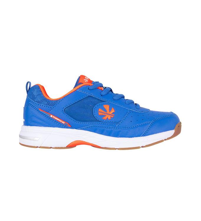 Reece Powerpitch Hockey Shoe Indoor Blue-Neon-Orange