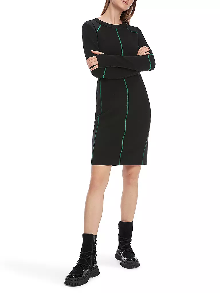 MARC CAIN Midikleid schwarz