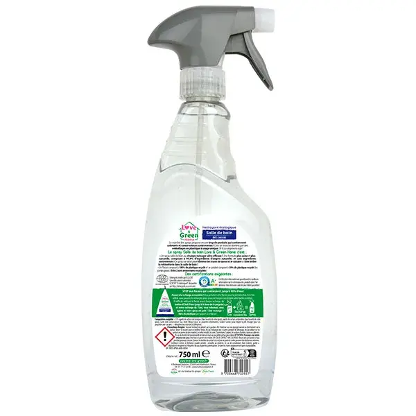 Limpador de banheiro Love & Green Home com vinagre doméstico - 750ml