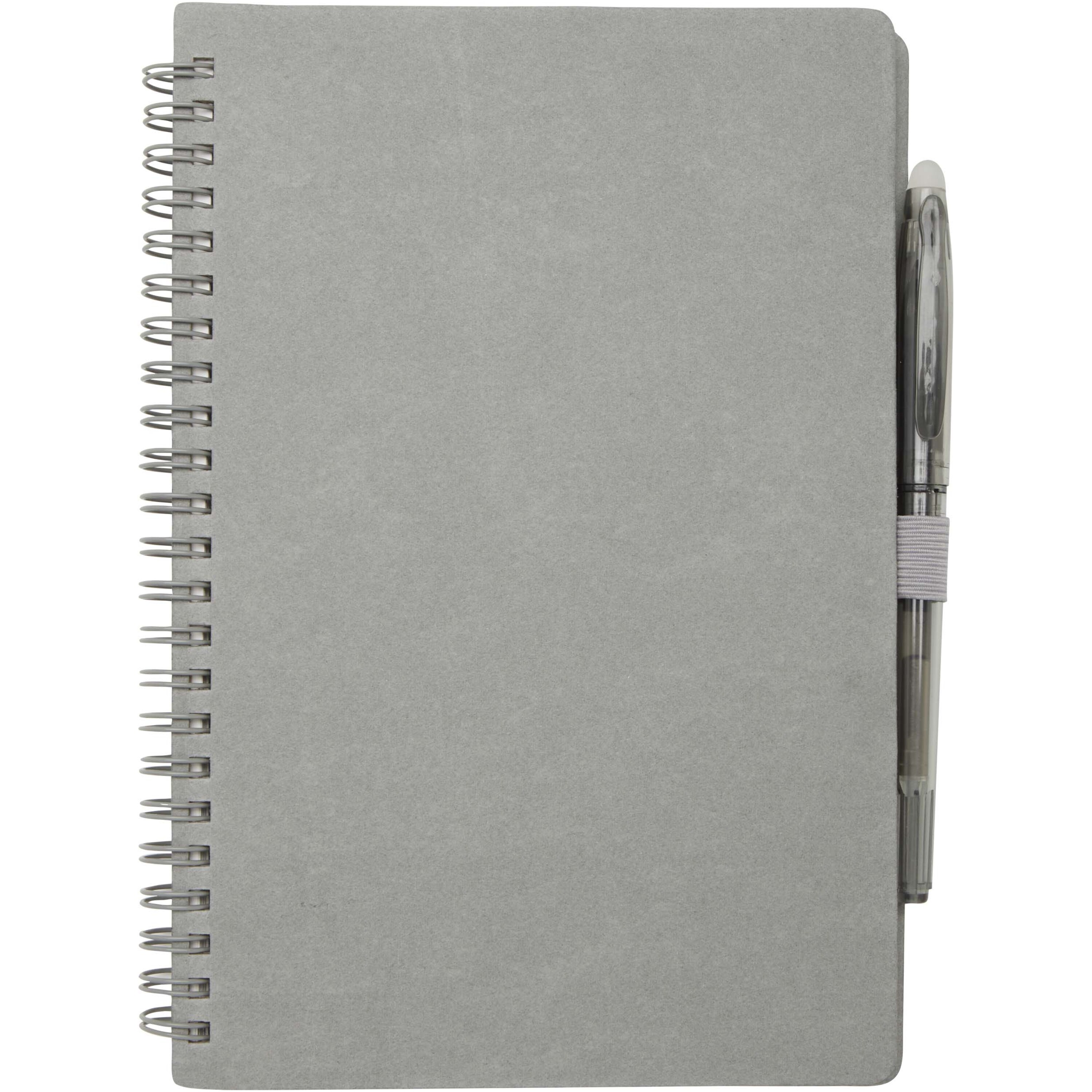 PF Concept 107986 - Carnet A5 à couverture souple réutilisable et parure de stylos Slate (encre noire)