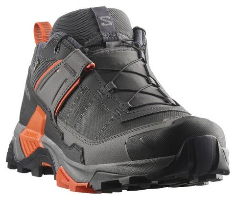 Chaussures Outdoor Salomon X Ultra 5 GTX Gris/Rouge Homme