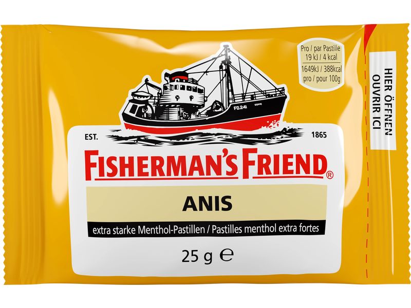 Fisherman's Bonbons Anis-Menthol 25 g Pastille bei Husten und Heiserkeit