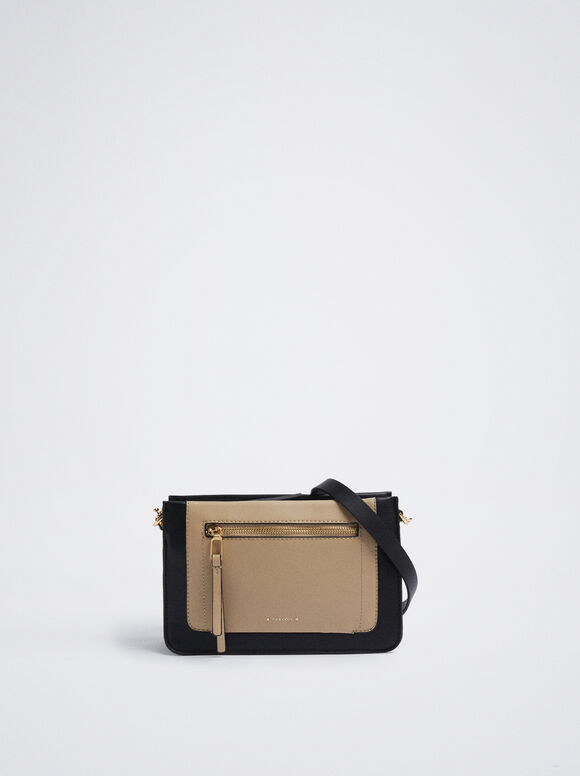 Bolsa Badolera Color Block - Raw