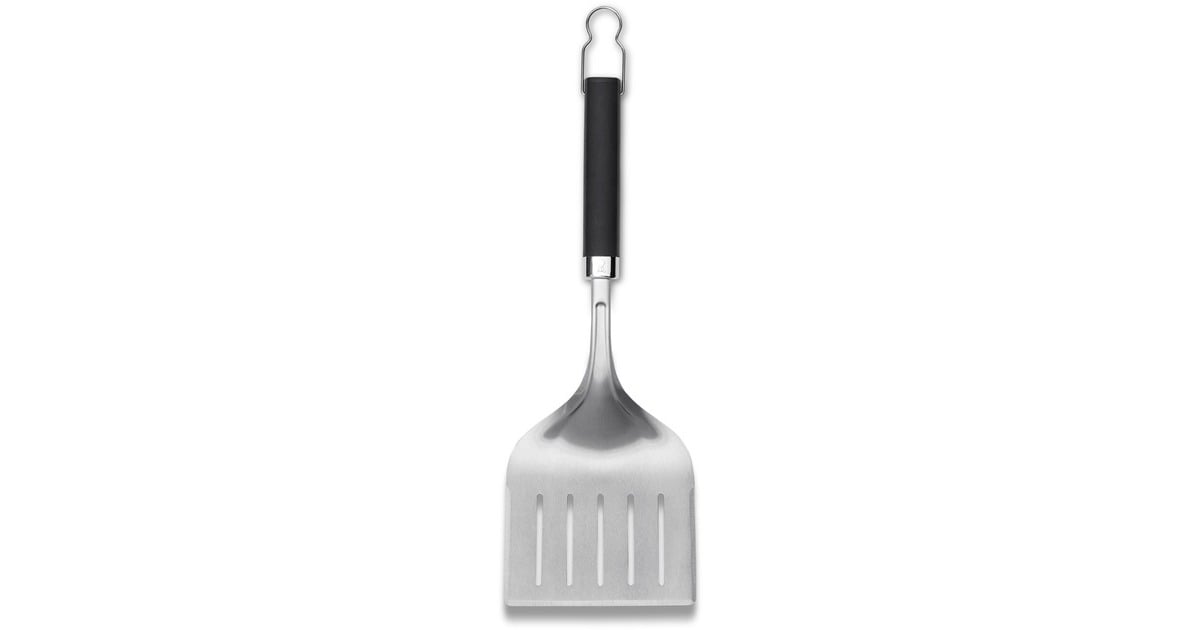 WeberPrecision brede barbecuespatel  (Roestvrij staal/zwart)