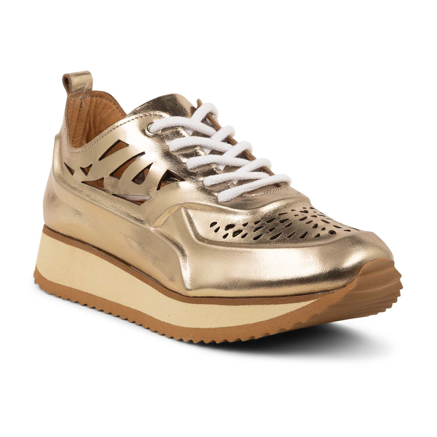 Baskets femme COCO ABRICOT ESBLY