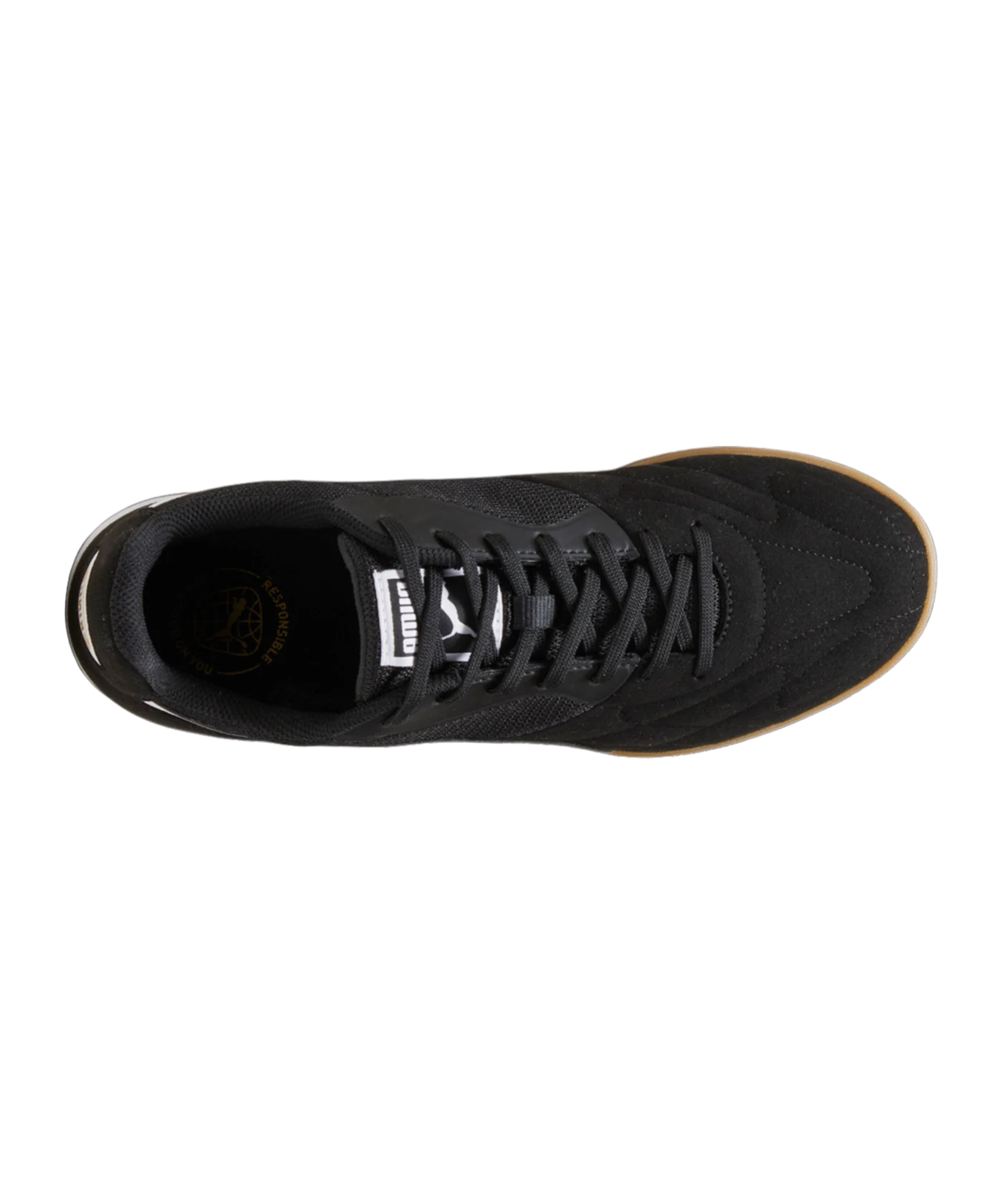 PUMA KING Top IT Halle Schwarz Weiss Gold F01