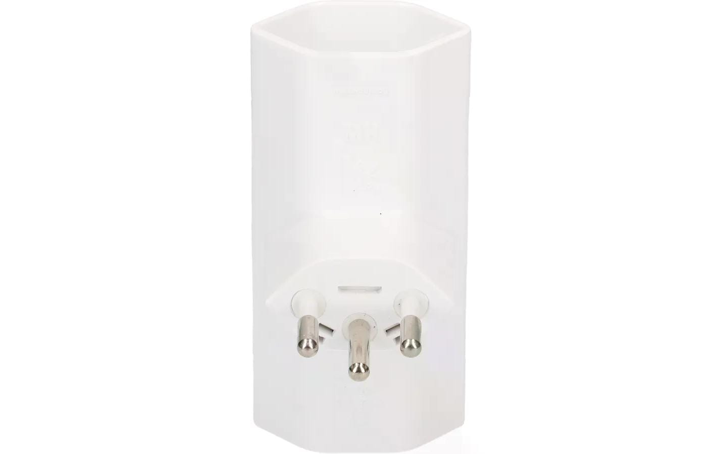 Abzweigstecker 2x T13 T-Form, WeissMehrfachstecker in T-Form, 3-polig