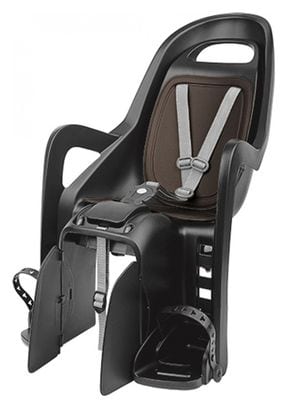 Porte bebe ar sur cadre Polisport groovy special 29''p noir coussin gris fonce